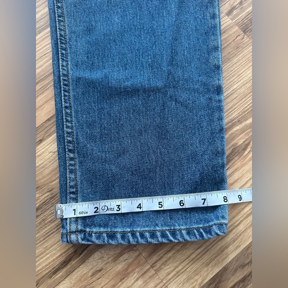 Vintage Levis 550 Relaxed Tapered Jeans Blue Size 18 M Misses - Picture 8 of 13